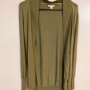 Olive Cardigan